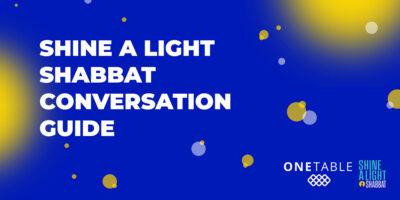 Shabbat Conversation Guide